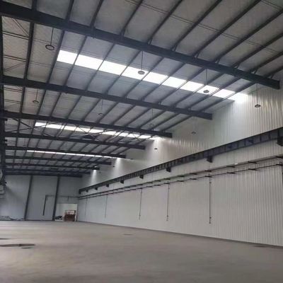 Özel sıcak galvanizli prefab çelik yapı atölyesi inşaatı