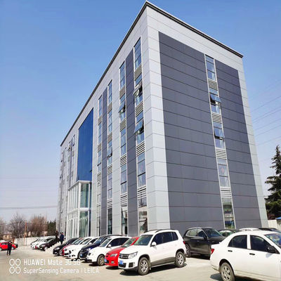 ODM Çelik Çerçeve Ofis Binaları Çok Kullanımlı Ön Yapılandırılmış Sergi Salonu