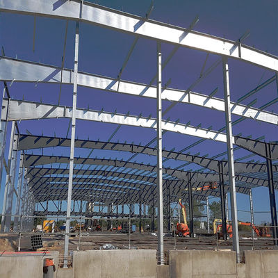 CE Çelik Yapı Bina Saldırılmış H Bölümü Çelik Yapı Hangar