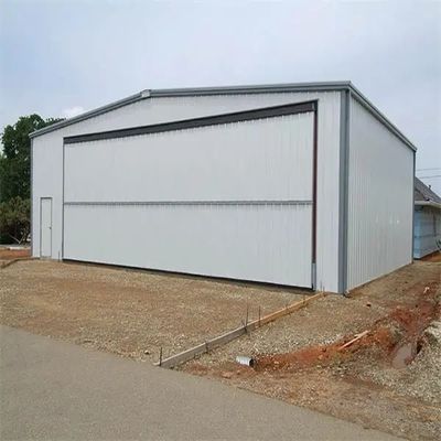Prefabrik Metal Hangar Bina Isı İzolasyon Çelik Bina Hangar