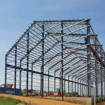 Rüzgar Direnci Yapılandırılmış Çelik Ev OEM Metal Çerçeve Binalar