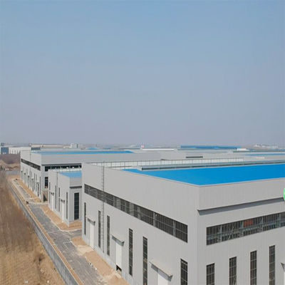 Q235 Çelik Yapı Bina Paslanmaz Boya Hazırdan Yapılmış Metal Çerçeve