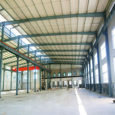 Q235 Çelik Yapı Bina Paslanmaz Boya Hazırdan Yapılmış Metal Çerçeve