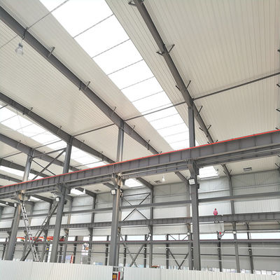 Q235 Çelik Yapı Bina Paslanmaz Boya Hazırdan Yapılmış Metal Çerçeve