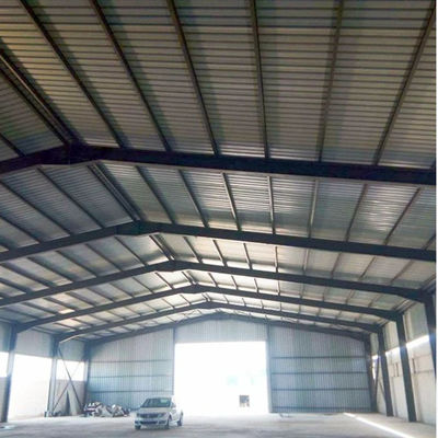 Hızlı Yapılandırılmış Prefabrik Çelik Yapı Bina Depo için Sıcak Daldırılmış