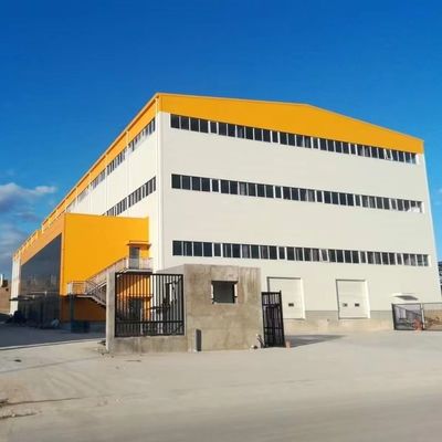 Q355B Çelik Prefabrik Evler Özel Prefabrik Çelik Depo
