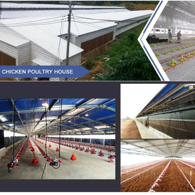 Hazırlanmış Hayvancılık Çiftliği Evi H Bölümü Çelik PVC yalıtım