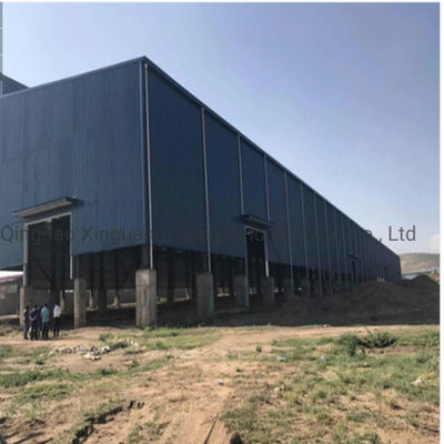 OEM Çelik Depo Binaları Sıcak Dip Galvanizli Çelik Uçak Hangarı
