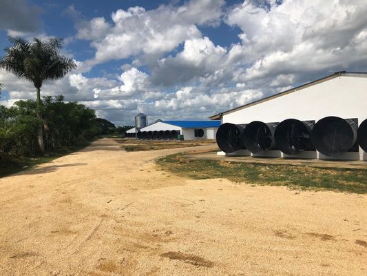 ISO Hayvanlık Çiftliği Evi Prefabrik Çelik Yapı Tavuk Çiftliği Evi