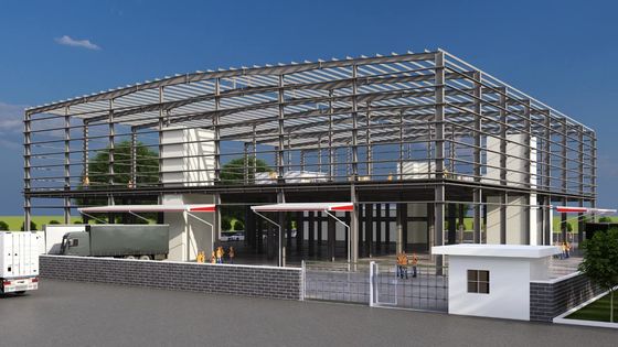 Modüler Yapısal Çelik Koltuk Yüksek Yoğunluk OEM Çelik Yapı İnşaatı