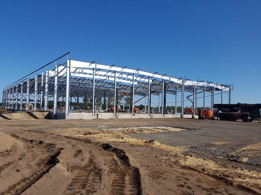 Galvanizli Metal Binalar Atölyesi Çelik Yapı ISO Sertifikası