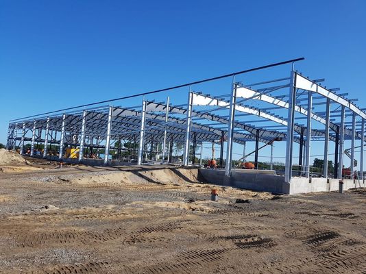 Galvanizli Metal Binalar Atölyesi Çelik Yapı ISO Sertifikası