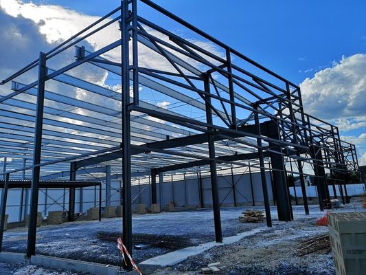 Galvanizli Metal Binalar Atölyesi Çelik Yapı ISO Sertifikası