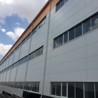 Prefab Endüstriyel Çelik Yapısı Fabrikası Depo için Ön mühendislik yapımı projesi