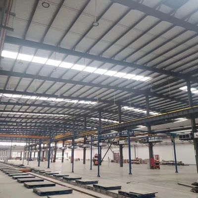 Prefab Endüstriyel Çelik Yapısı Fabrikası Depo için Ön mühendislik yapımı projesi