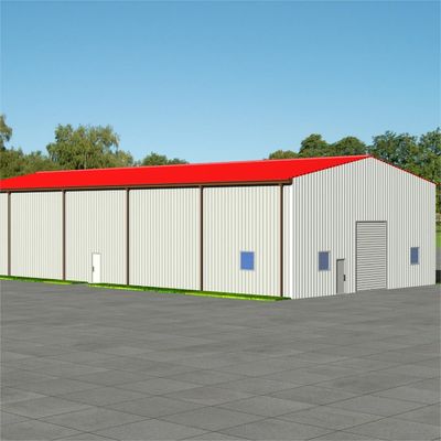Özgür tasarımlı büyük fabrikalar için özelleştirilebilir çelik yapısı deposu