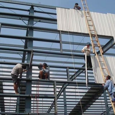 Düşük maliyetli çelik yapısı prefabrik bina ucuz depo