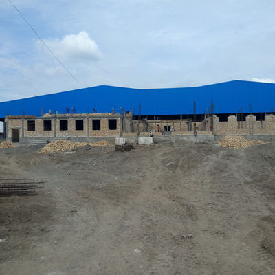 Prefabrik İnşaat Galvanizli Çelik Yapı Atölyesi Fabrikası