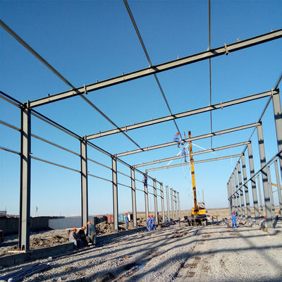 Prefabrik İnşaat Galvanizli Çelik Yapı Atölyesi Fabrikası