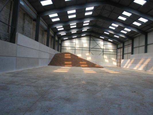Çelik Yapı Hangar Hazırlanmış Sıcak Lastiklenmiş Galvanizli Depo Bina Çadır