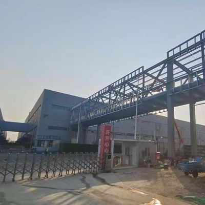 Q355b H Çubuklu Çelik Yapı Bina Hazırlanmış Depo