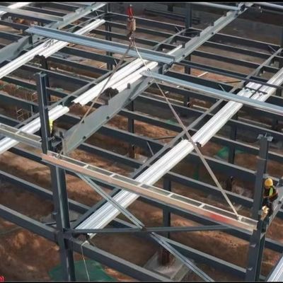 İş ve yaşam için çok katlı prefabrik çelik yapı ofis binası