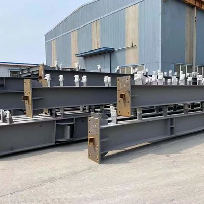 Çelik depo atölyesi inşa etmek için çelişmiş veya galvanizli çelik sütun ve çelik kiriş