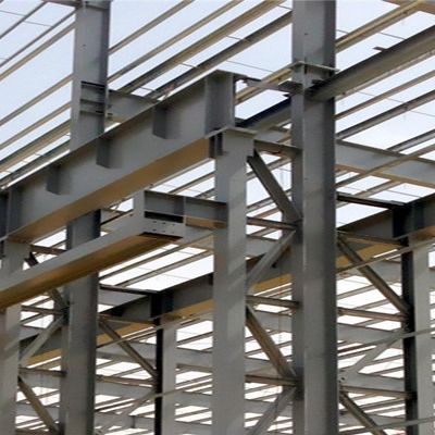 Yüksek Kapasite Çelik Renkli Taş ve Duvar Panelleri Çelik Yapı Depo için