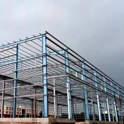 PVDF/PTFE/PVC kaplı çelik yapısı, vinç kaldırma kapasitesi olan atölye binası