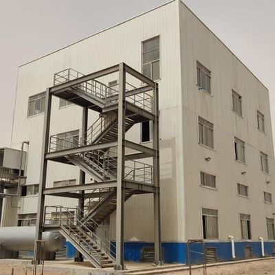 PVDF / PVC kaplı yelken bitirme ile çevre dostu çelik atölyesi