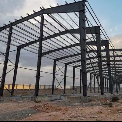 CE Çelik Yapı Depoları Q355B Prefabrik Çelik Depoları