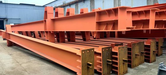 Yüksek katmanlı çelik yapı inşaat depo sıcak galvanizli OEM