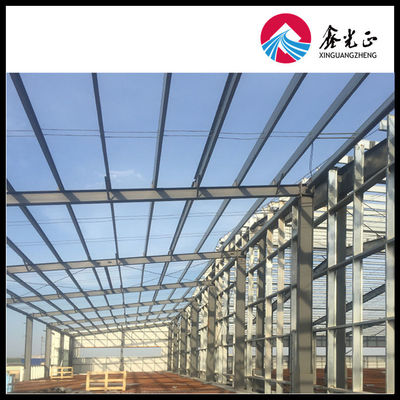 Q235B / Q345B Endüstriyel Fabrika için Çelik Çerçeve Bina