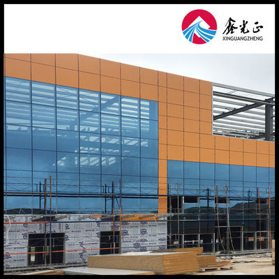 Endüstriyel kullanım için özel prefabrik çelik yapı fabrika binaları