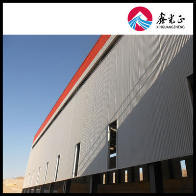 Epoxy Zinc Primer H Çelik Ana Çelik Çerçeve ile Bitmiş Prefab Depo