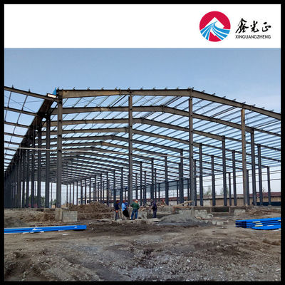 Kaplama ve Deprem Karşı 7-9 Sandviç Panel çelik levhası ile sınıf önceden üretilmiş metal depo