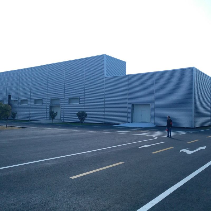 CE Prefab depo binası galvanizli ekonomik kaynaklı H tipi çelik