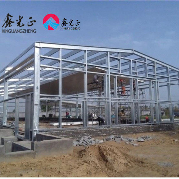 PVC Yalıtımlı H-Kesit Çelik Prefabrik Hayvan Çiftliği