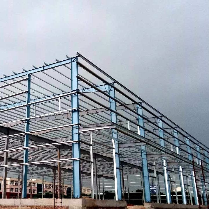 PVDF/PTFE/PVC kaplı çelik yapısı, vinç kaldırma kapasitesi olan atölye binası