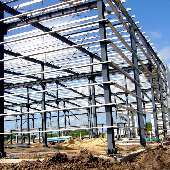 PVDF/PVC kaplı yelkenli çelik atölyesi 150KM/h rüzgar yükü ve kurulum