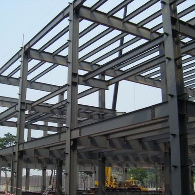 Anti Pas Boyası Metal Atölyesi Binalar Prefabrik Metal Depo ODM