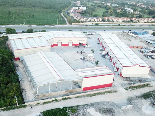 Katı Prefabrik Çelik Yapı Bina Ekonomik Çelik İnşaat Depo