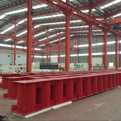 OEM prefab depo binası Endüstriyel metal çerçeve binaları