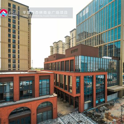 BV Prefab Warehouse Bina Sıcak Lastikli Çelik Yapı Bina