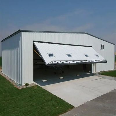 Prefabrik Metal Hangar Bina Isı İzolasyon Çelik Bina Hangar