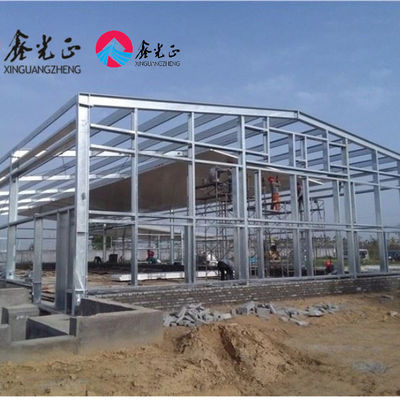 PVC Yalıtımlı H-Kesit Çelik Prefabrik Hayvan Çiftliği