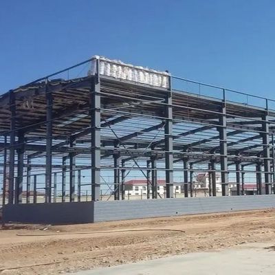 Taşınabilir Modüler Üretim Alüminyum Kompozit Panel Çelik Çerçeve Yapısı
