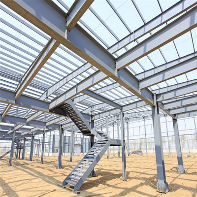 Sıcak Dip Galvanize Önden Yapılandırılmış Çelik Yapı Depo Tüm Ev Sistemi Fabrika Bina