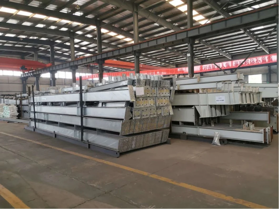 Q235 Çelik Yapı Atölyesi Prefab Metal Depo SGS Sertifikası 7