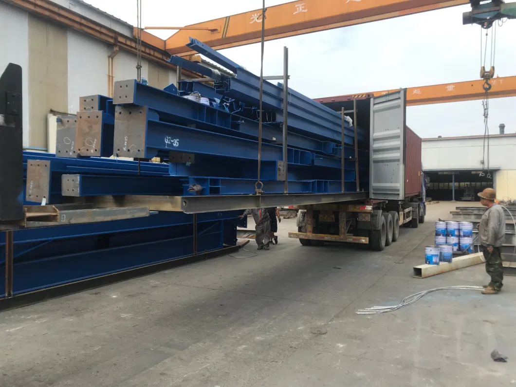 ISO Çelik Yapı Depo Endüstriyel Çelik Çerçeve Depo Soğuk Depolama 8